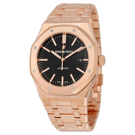 audemars piguet royal oak rose gold bracelet|ap royal oak retail price.